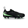 Phantom 6 Low Academy FG/MG Dziecięce-Black-Illusion-Green-Black