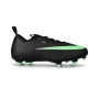 Air Zoom Mercurial Vapor 17 Academy FG/MG Dziecięce-Black-Illusion-Green-Black