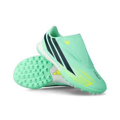 Buty piłkarskie F50 Hyperfast Club Taśma klejącaTurf Dziecięce