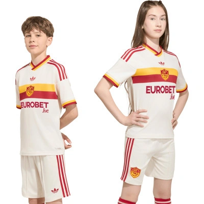 Koszulka AS Roma Strój wyjazdowy 2026-2027 Dziecięcy