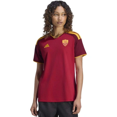Koszulka AS Roma Strój domowy 2026-2027 Kobieta