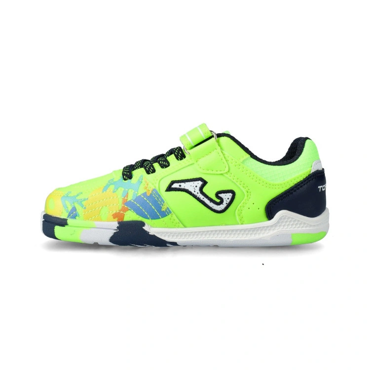 zapatilla-joma-top-flex-junior-barefoot-2611-verde-fluor-indoor-verde-2