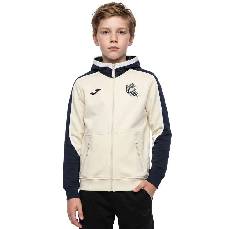 chaqueta-joma-real-sociedad-fanswear-2026-2027-nino-beige-0