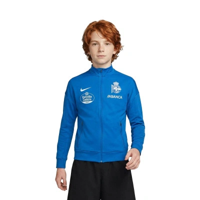 Kurtka RC Deportivo A Coruña Paseo Jugador 2026-2027 Dziecięca
