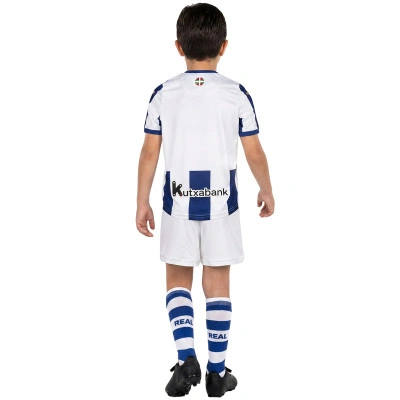 Strój Real Sociedad Strój domowy 2026-2027 Dziecięcy