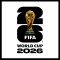 Naszywkę Parche WC26 Blanco Niño 