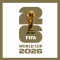 Naszywkę Parche WC26 Blanco Winner 