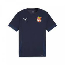 Koszulka teamGOAL Niño CE MANRESA 2a eqi jugador base Puma Navy-Puma White-Persian Blue