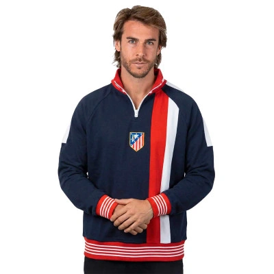Bluza 2000 Atlético De Madrid Bluza Niebieska