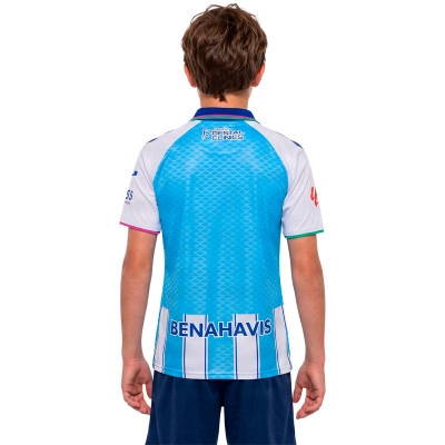 Koszulka Malaga Cf Strój domowy 2026-2027 Dziecięcy
