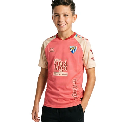 Koszulka Malaga Cf Strój wyjazdowy 2026-2027 Dziecięcy