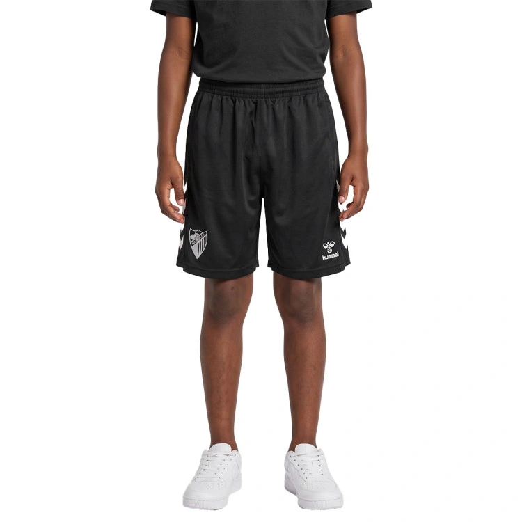 pantalon-corto-hummel-malaga-cf-training-2026-2027-nino-black-white-0