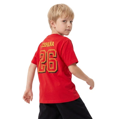 Koszulka Spain Fef Campeones Mundial 2026 Dziecięca