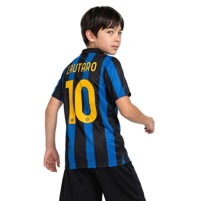 Koszulka Strój domowy Inter Mediolan Lautaro 2026-2027 Dziecko Dark Blue