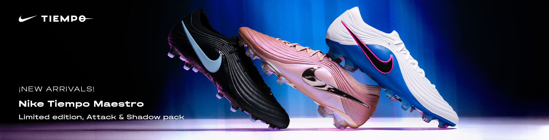 nike tiempo maestro attack + shadow + launch  new arrivals enero 2026